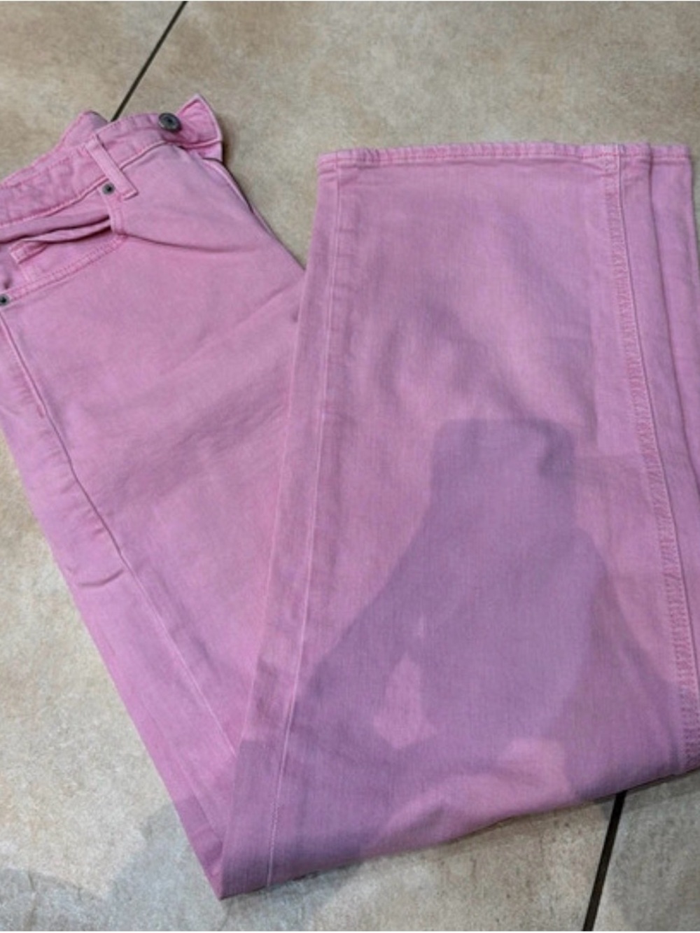 Old Navy Pink Straight Leg Jeans
